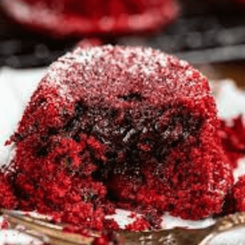 Red Velvet Lava Cupcakes