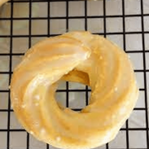 OVEN BAKED FRENCH CRULLER DONUTS