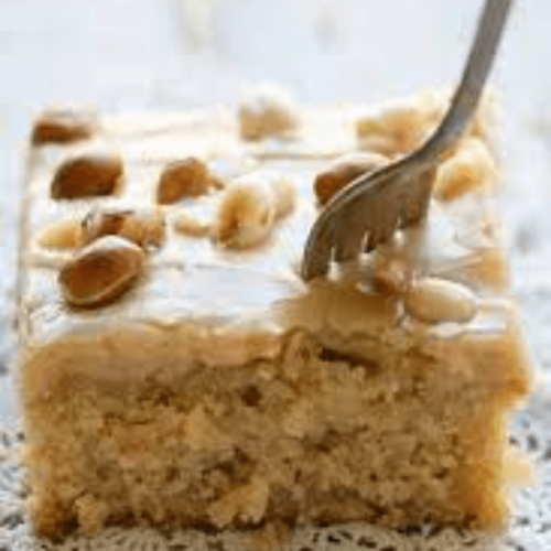 Old-Fashioned Peanut Butter Cake