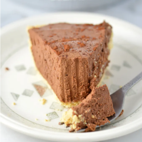No Bake Chocolate Truffle Pie – 5 Ingredients Recipe