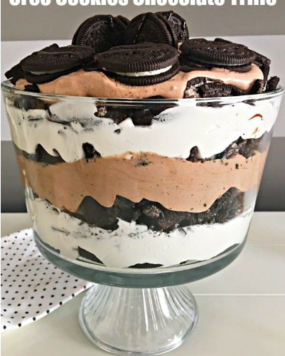 Oreo Cookie Trifle