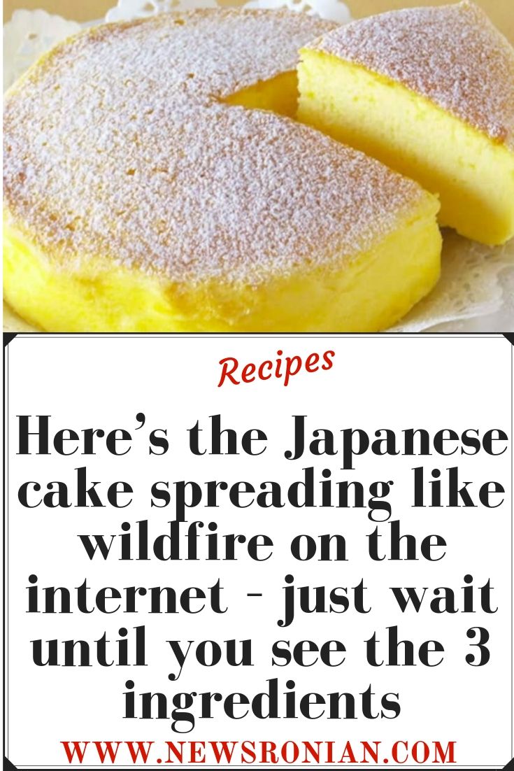 Here’s the Japanese cake spreading like wildfire on the internet – just ...