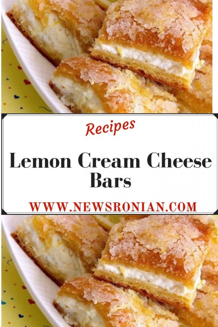 Lemon Cream Cheese Bars - newsronian