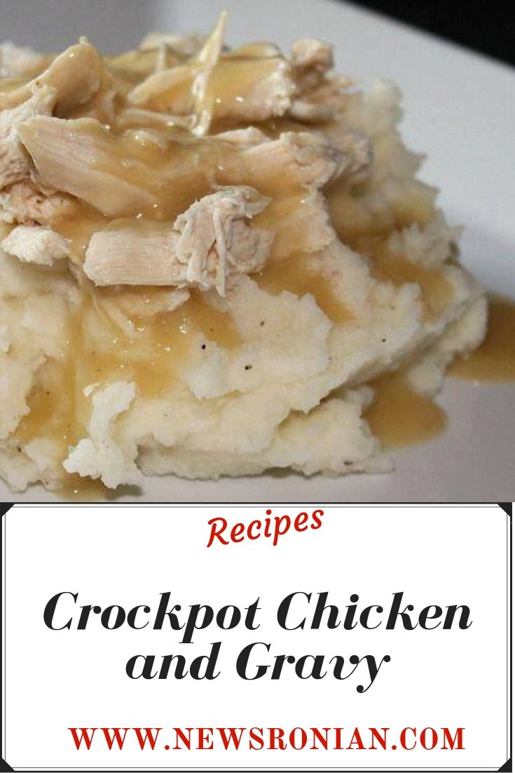 Crockpot Chicken and Gravy - newsronian