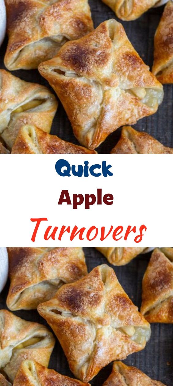 mini apple turnover calories