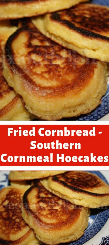 Fried Cornbread - Southern Cornmeal Hoecakes - newsronian