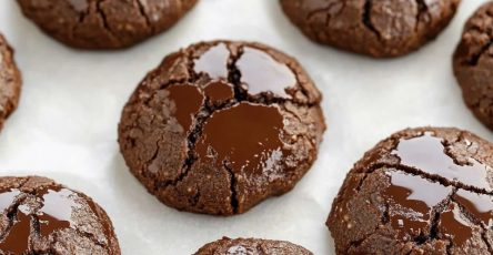 Chocolate Crinkle Cookies