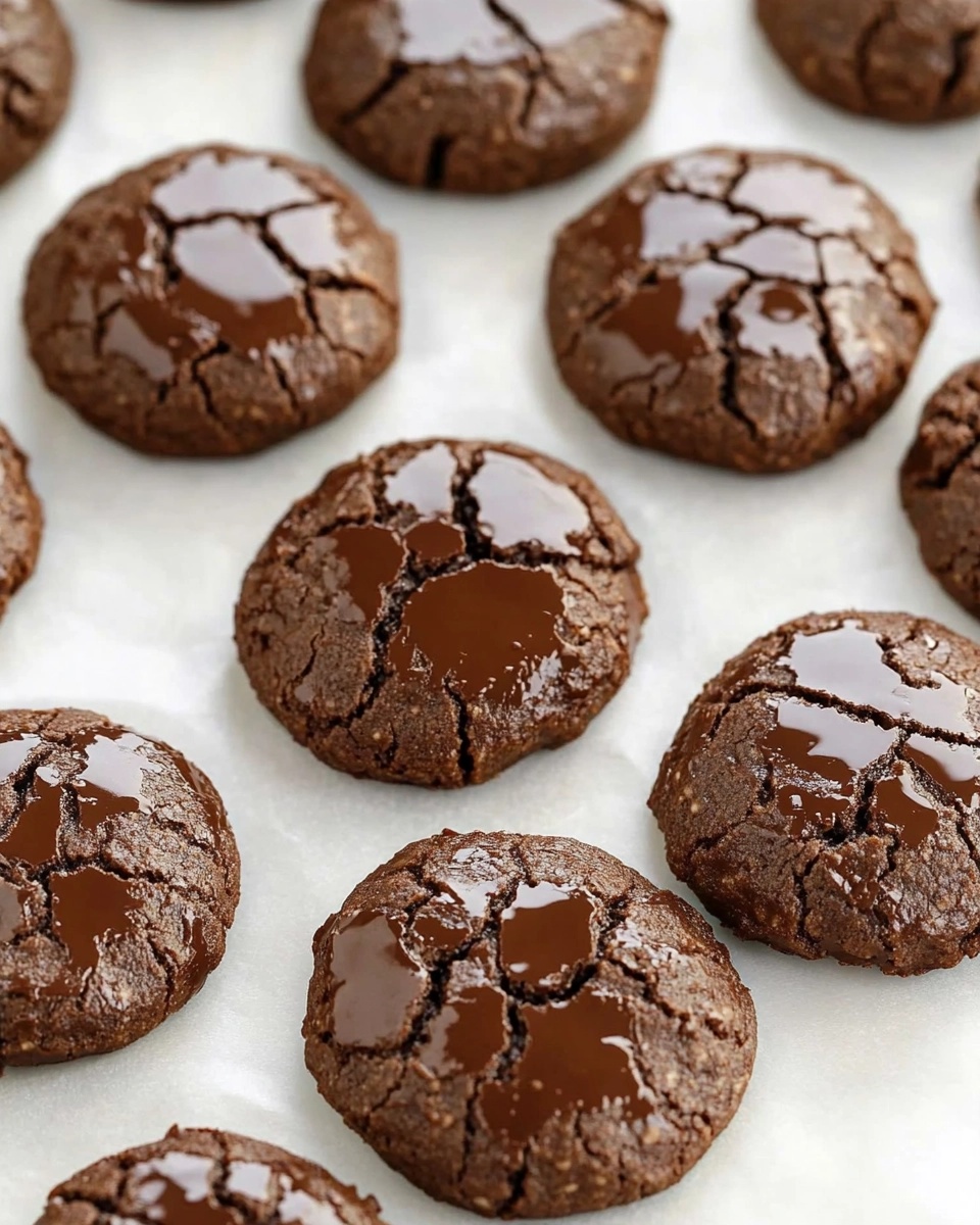 Chocolate Crinkle Cookies