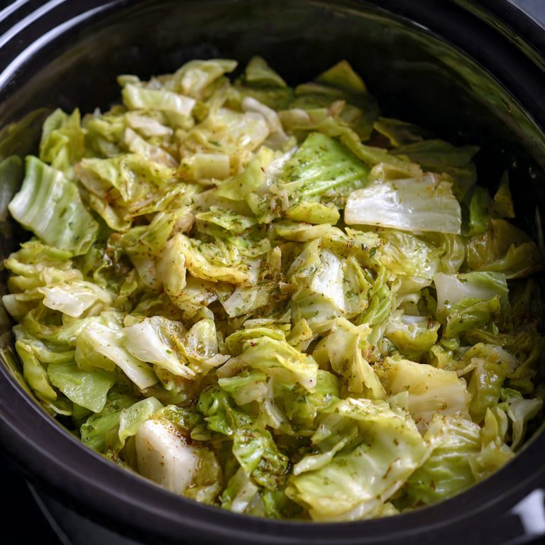 2-Ingredient Crockpot Cabbage – NEW RECIPES
